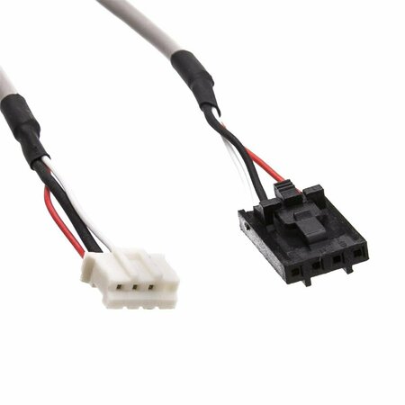 CABLE WHOLESALE 4 Pin Molex to Floppy Power Y Cable, 5.25 in. Male to Dual 3.5 in. Female - 8 in. 11W3-02210